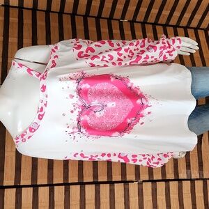 NWOT! One shoulder diamond top